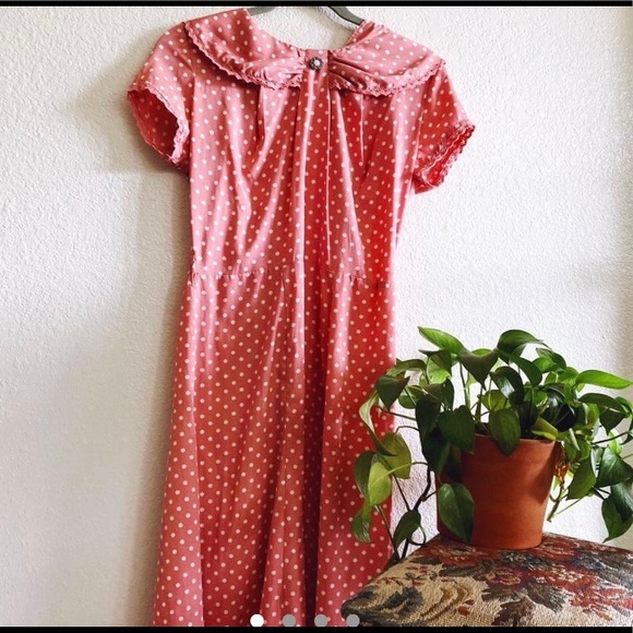 Hell Bunny Dresses & Skirts - HellBunny pink 40s style dress